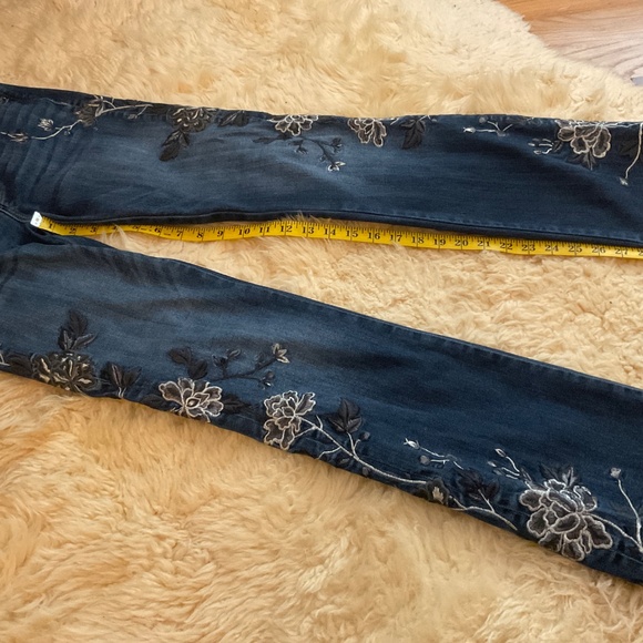 Driftwood Kelly dark jeans with metallic embroidery - Picture 4 of 6